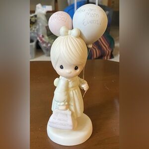 Precious Moments Retired 1987 Figurine “You are My Main Event” #115231
